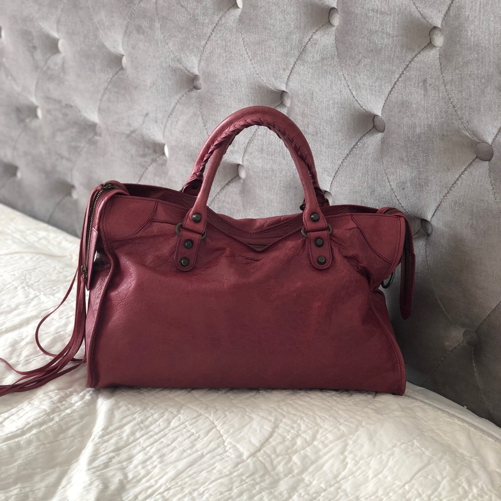 SOLD *AUTHENTIC* Balenciaga Motorcross City Bag - Picture 2 of 8